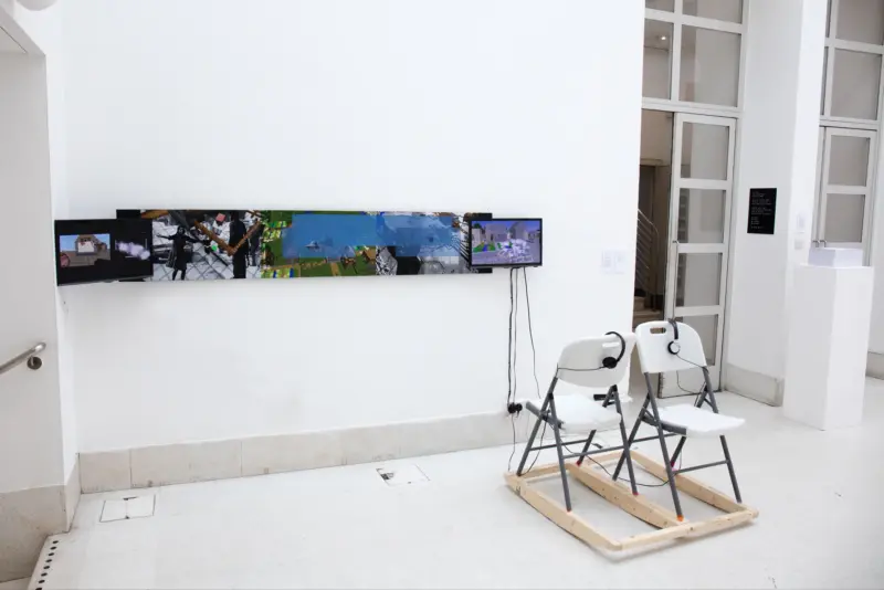 Crafting Memory Lane 2, The Odious Smell of Truth, 2017. Hockney Gallery, London. Image courtesy of the artist.